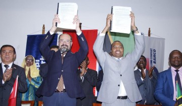 MKATABA WA UJENZI WA RELI YA KISASA AWAMU YA PILI KUTOKA MOROGORO HADI MAKUTUPORA WASAINIWA