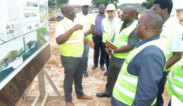 WAWAKILISHI WA WAJUMBE WA KAMATI YA MADENI YA KITAIFA WAFANYA ZIARA KATIKA MRADI WA SGR