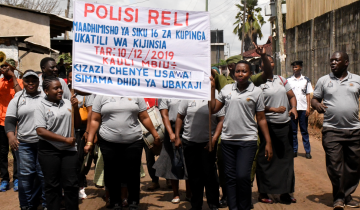 JESHI LA POLISI KIKOSI CHA RELI WAFANYA MAADHIMISHO YA SIKU 16 ZA KUPINGA UKATILI WA KIJINSIA