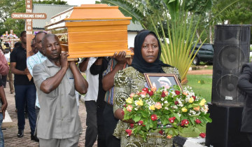 ​WATUMISHI WA TRC WALIOFARIKI KATIKA AJALI MKOANI TANGA WAAGWA RASMI