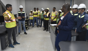 ​WAKUFUNZI KUTOKA KORAIL WAFANYA ZIARA KATIKA MRADI WA SGR DAR - MORO