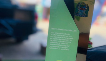 TRC YAIBUKA KIDEDEA TUZO UTUNZAJI MAZINGIRA